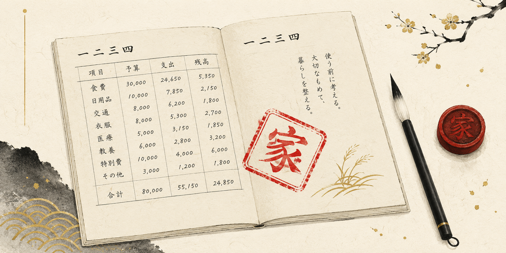 Kakebo Online — cuaderno de cuentas conscientes