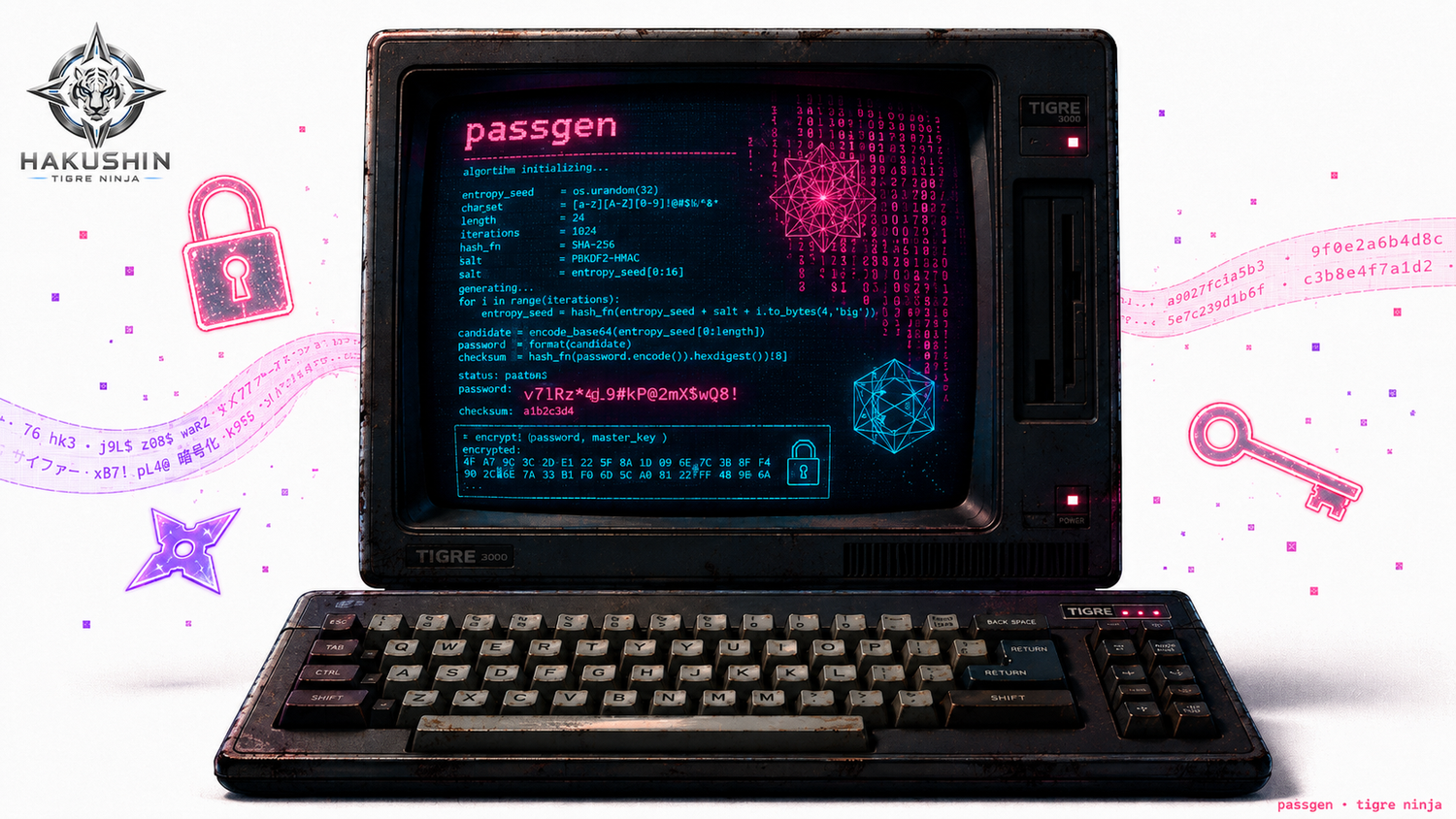 passgen — generador personal de contraseñas